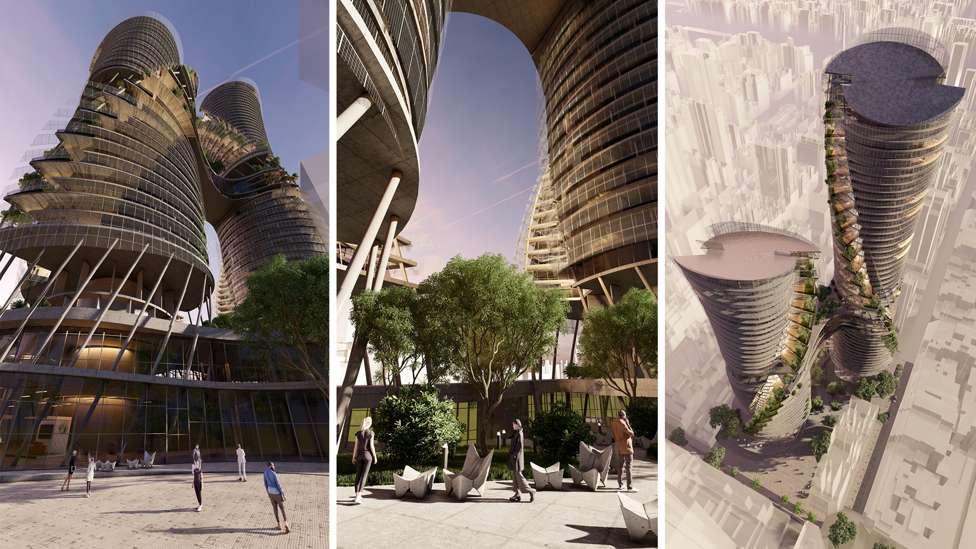 Perspectiva Tango Towers